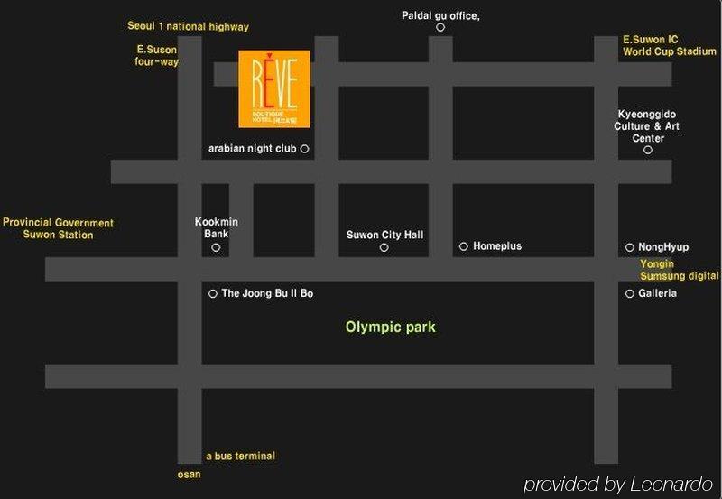 Suwon Reve Hotel Экстерьер фото